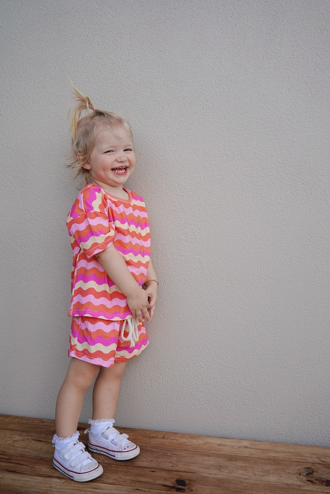 Sunset Girl Two-Piece Matching Toddler Set