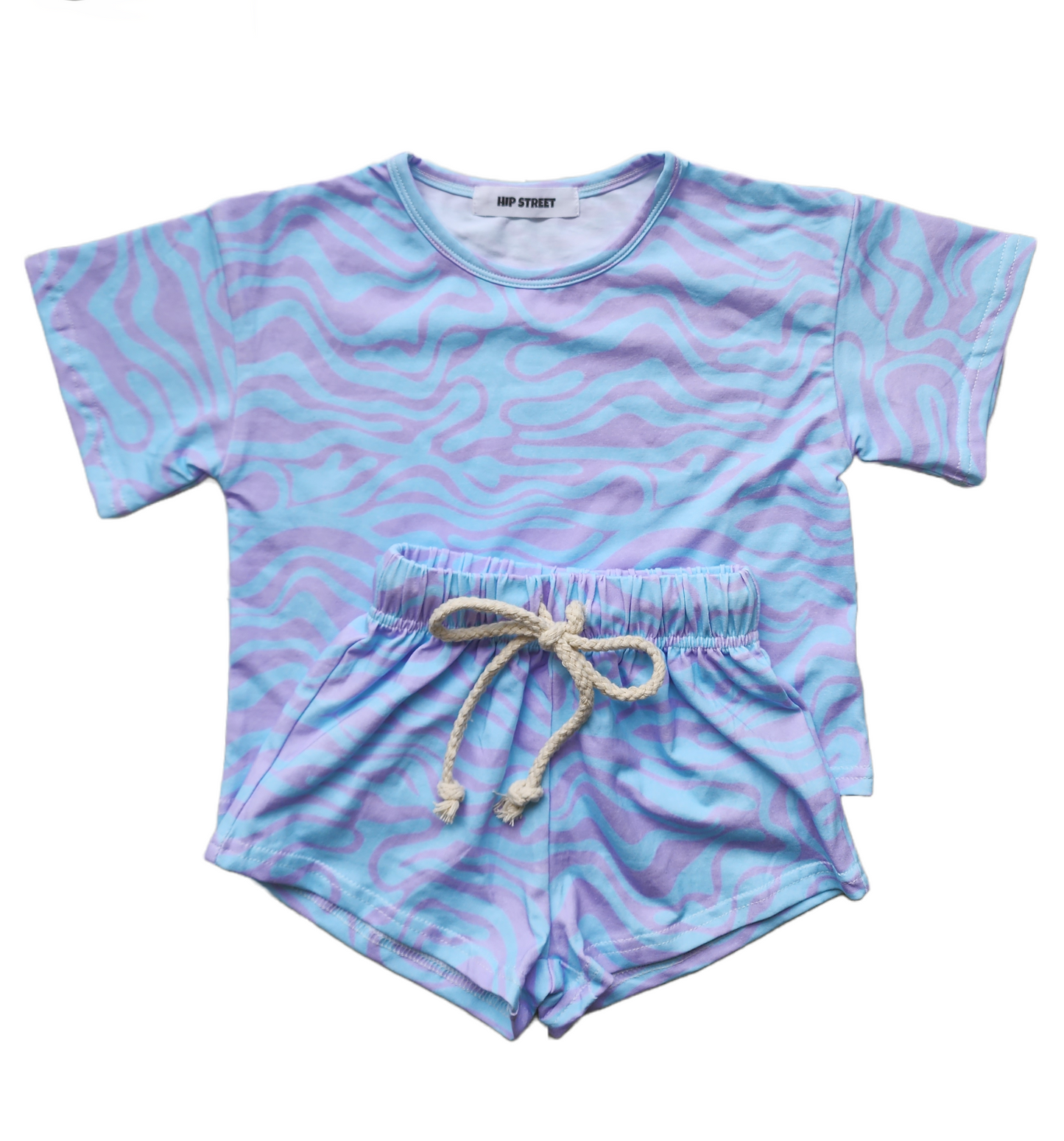Wavy Days Two-Piece Matching Toddler Set