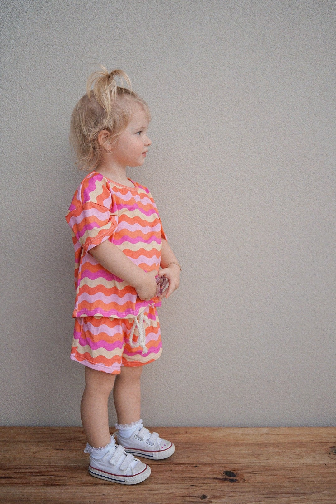 Sunset Girl Two-Piece Matching Toddler Set