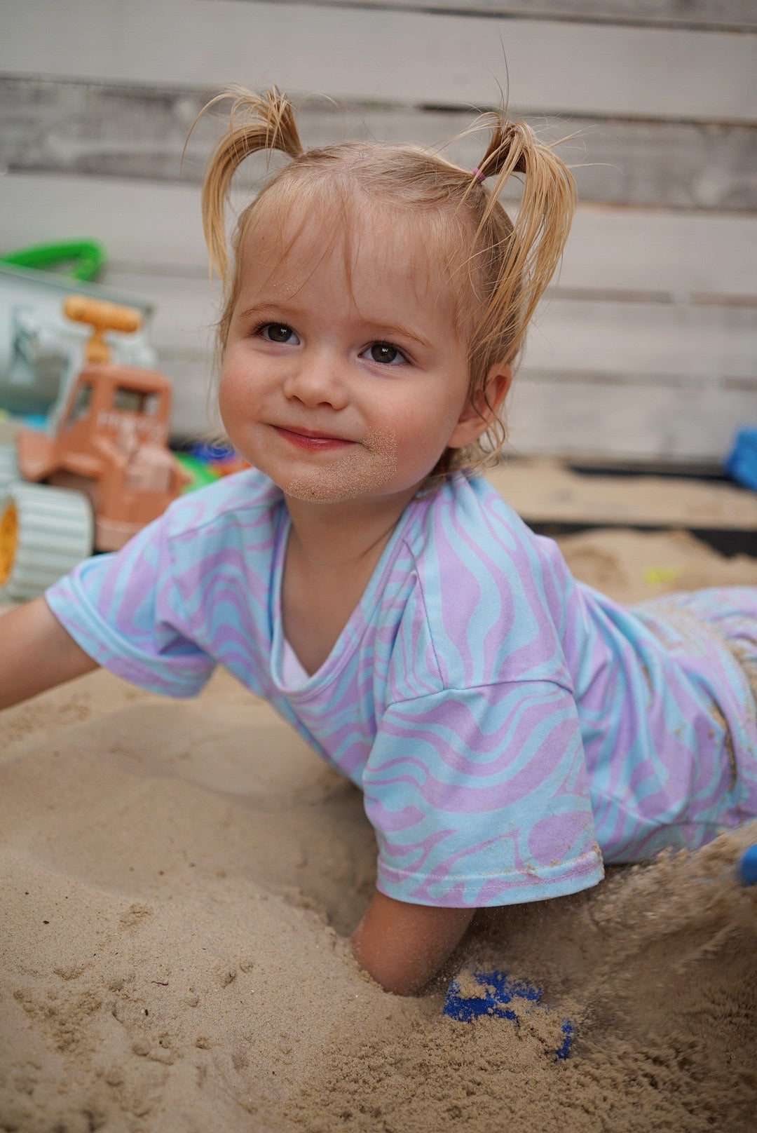Wavy Days Two-Piece Matching Toddler Set