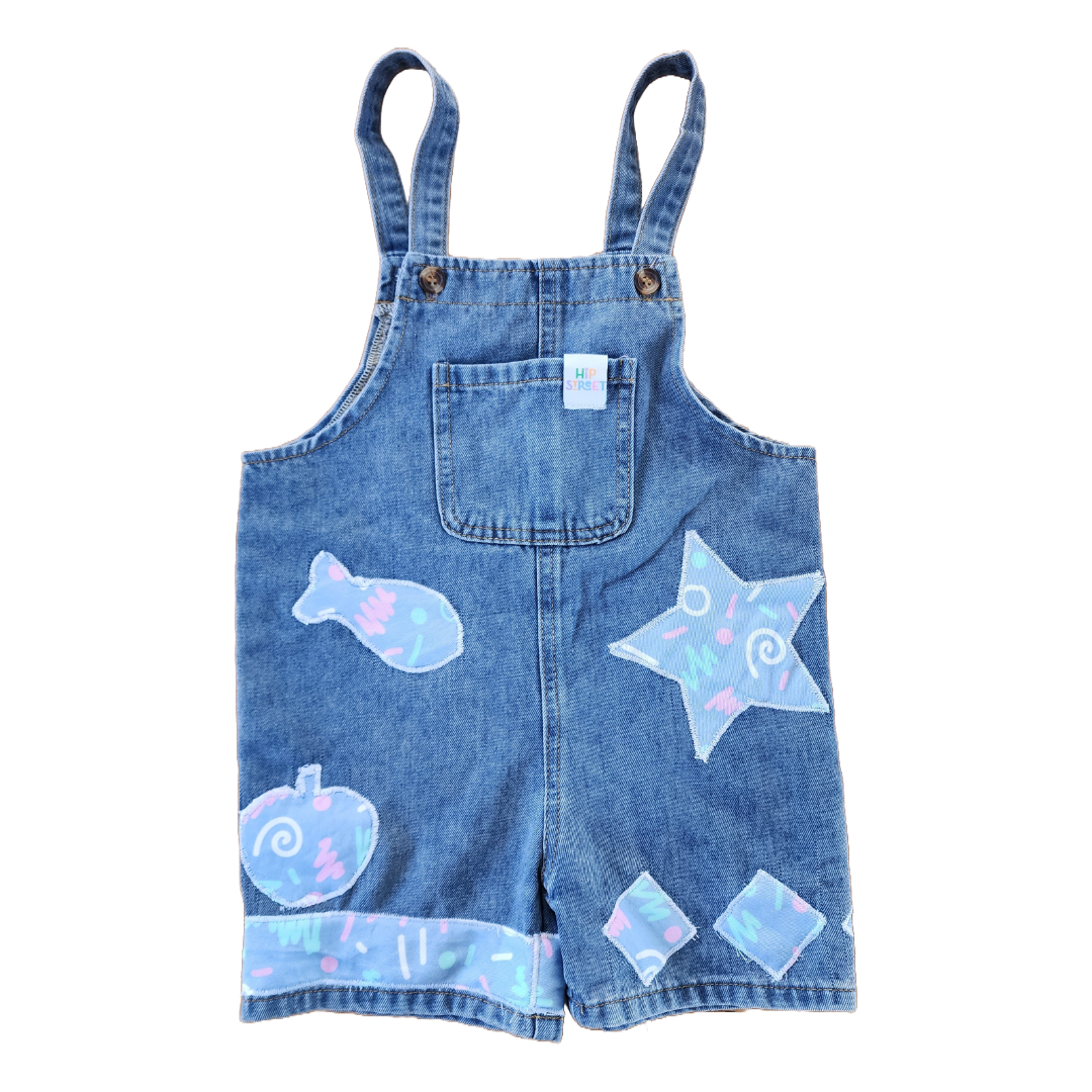 TODDLER RETRO OVERALLS