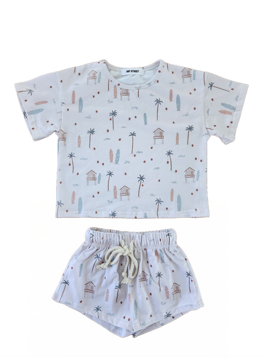 Surf Shack Two-Piece Matching Toddler Set