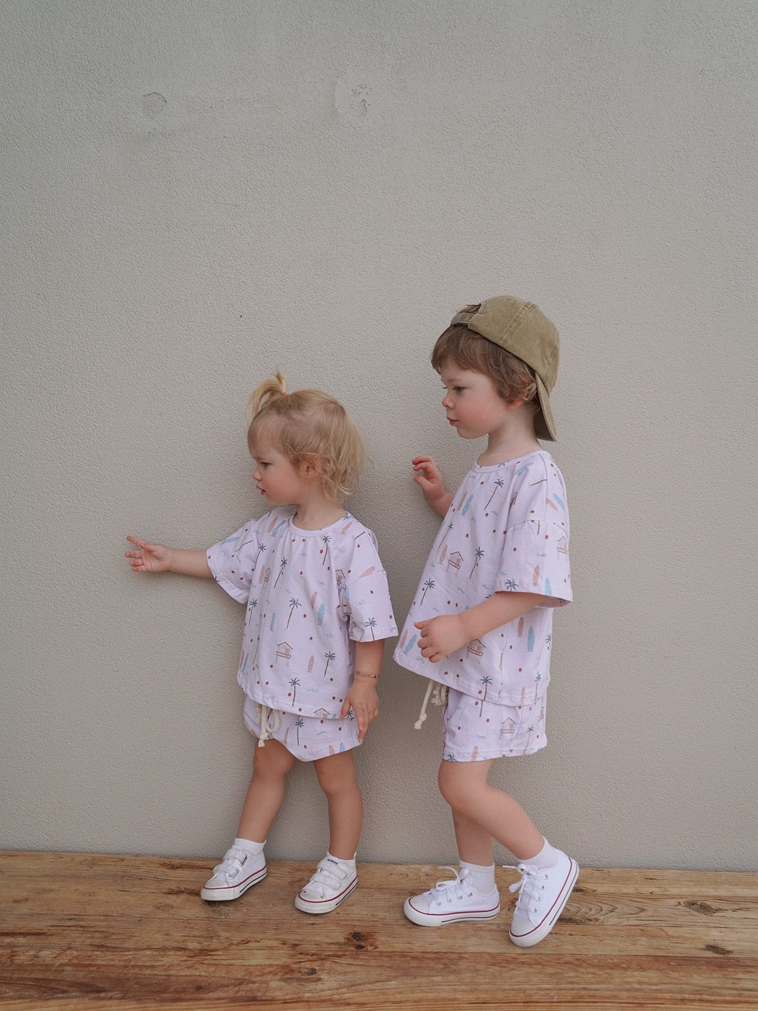 Surf Shack Two-Piece Matching Toddler Set