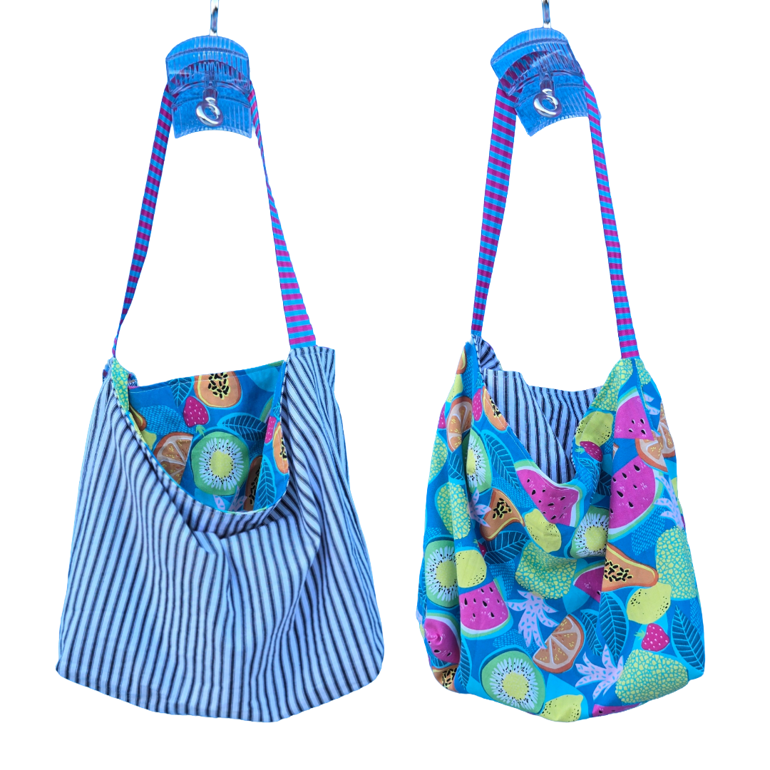 REVERSIBLE SHOPPING BAG