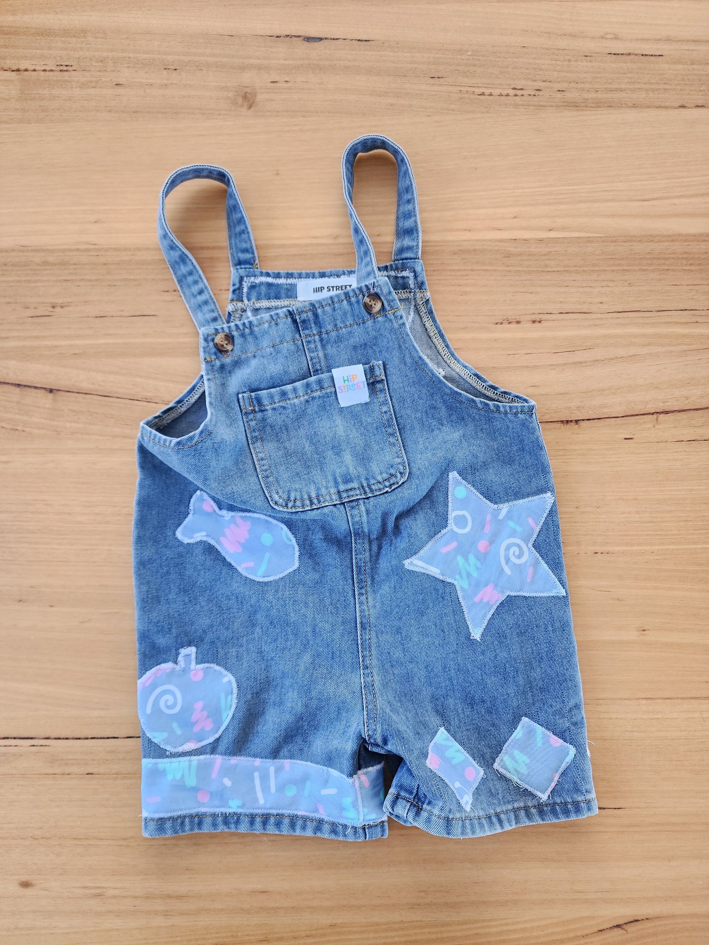 TODDLER RETRO OVERALLS