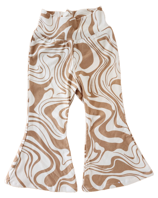 TODDLER FLARES - ESPRESSO